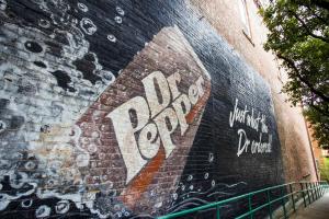 Dr Pepper Mural - Waxahatchie, TX